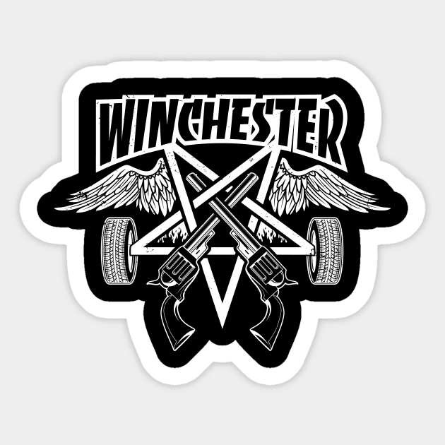 Whinchester Magazine Sticker by manospd